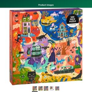 Mudpuppy Spooky 500 piece puzzle